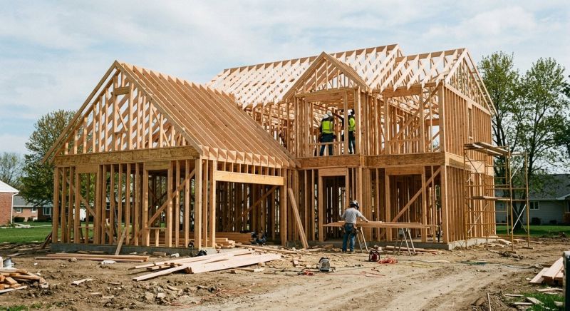Building Addition Framing in Kansas City, KS