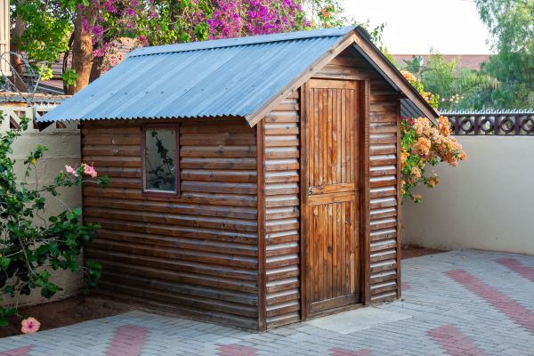 Cedar Shed Installation