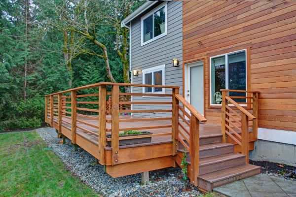 Deck Stairs Installation