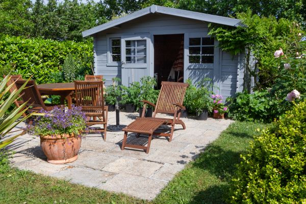 Cedar Shed Installation