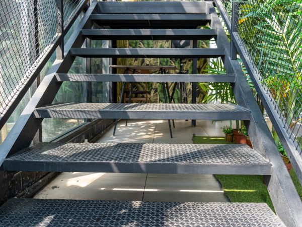 Balcony Staircase Construction