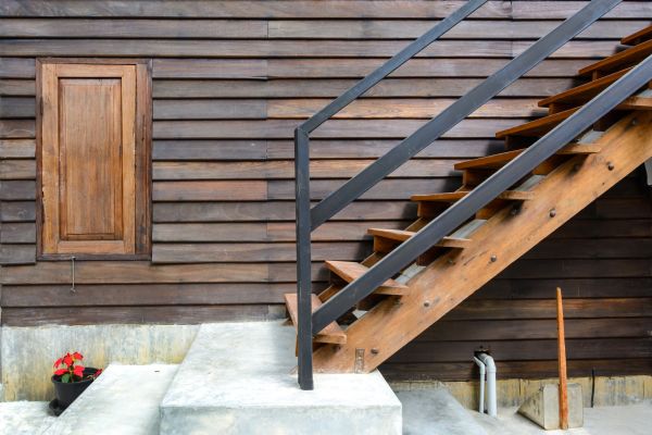 Balcony Staircase Construction