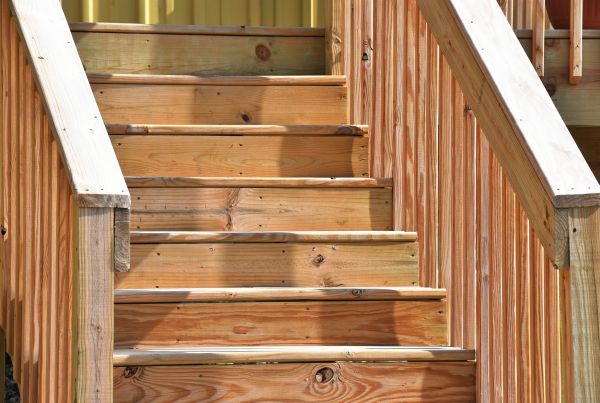 Deck Stairs Installation