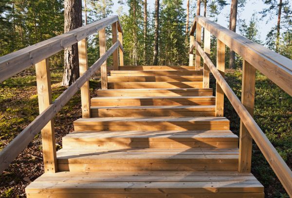 Deck Stairs Construction