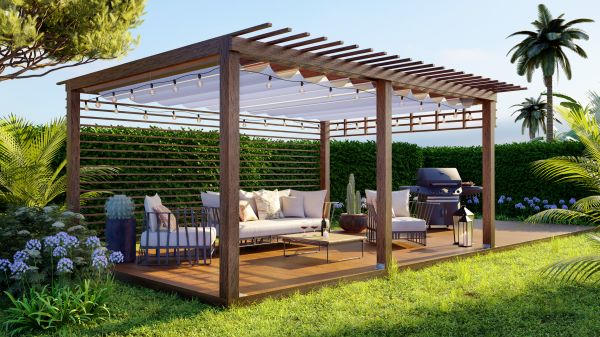 Custom Pergola Installation