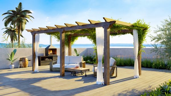 Custom Pergola Installation