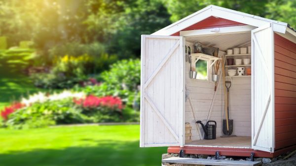 Cedar Shed Installation