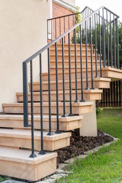 Aluminum Handrail Installation