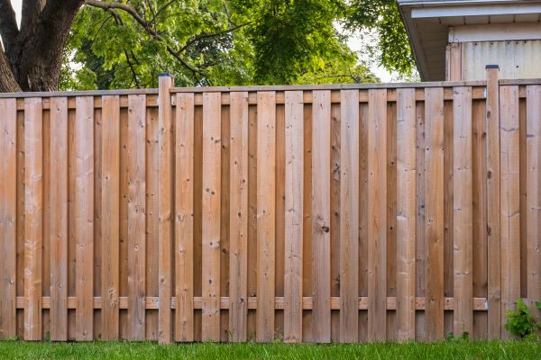 Wood Privacy Fence Install