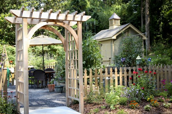Arbor Gate Installation