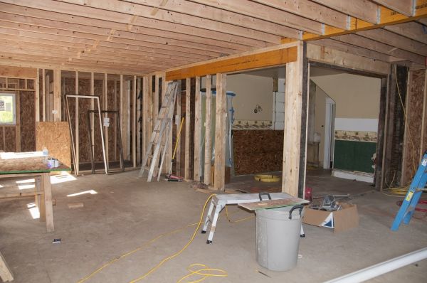 Building Addition Framing