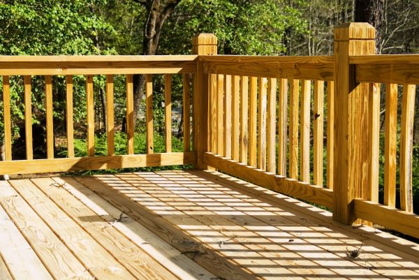 Backyard Deck Installation