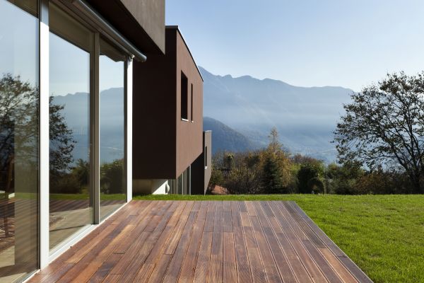 Backyard Deck Installation