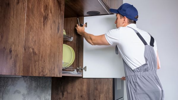 Cabinet Door Installation