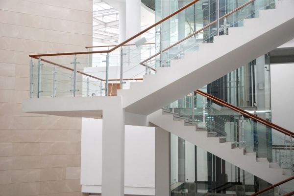 Curved Staircase Installation