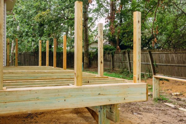 Covered Deck Installation