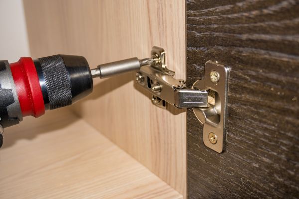 Cabinet Door Hinge Replacement
