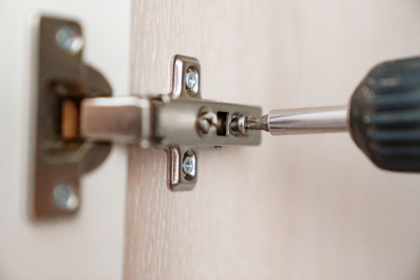 Cabinet Door Hinge Repair