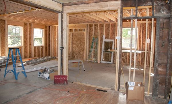 Building Addition Framing