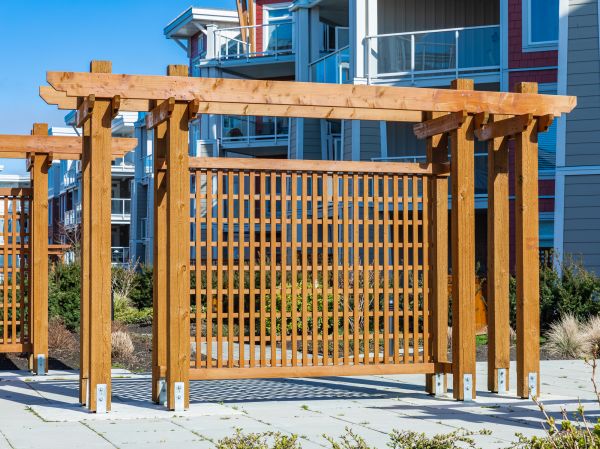 Fence Trellis Installation