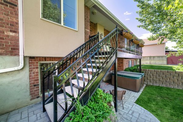Outdoor Staircase Construction