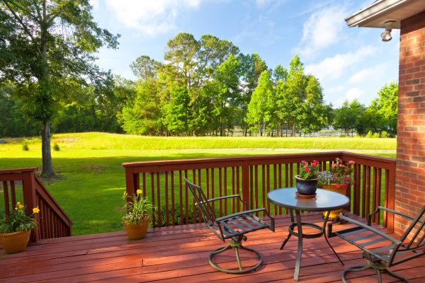 Hardwood Deck Construction