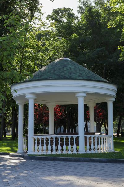 Backyard Gazebo Installation