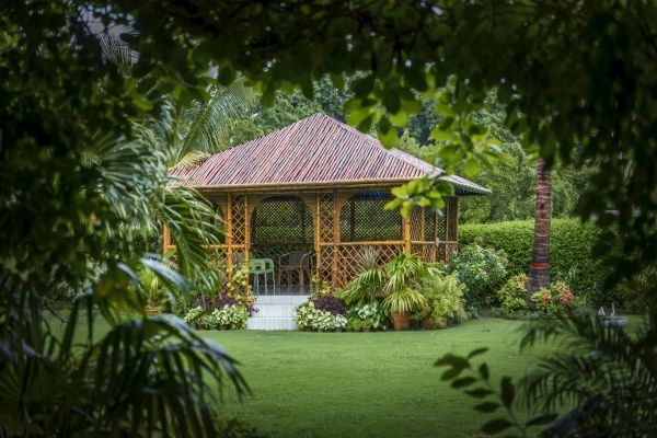 Cedar Gazebo Installation