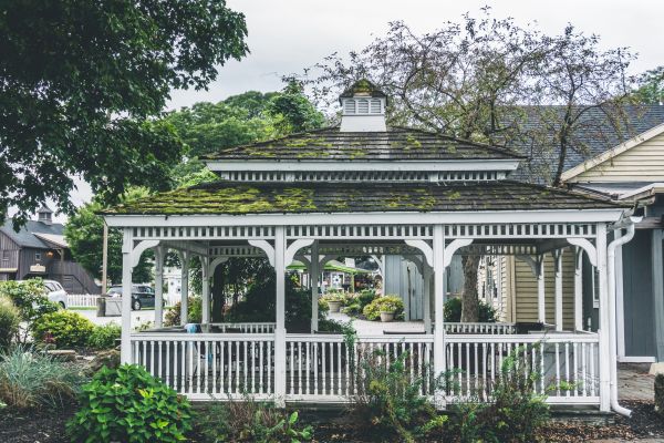 Cedar Gazebo Installation
