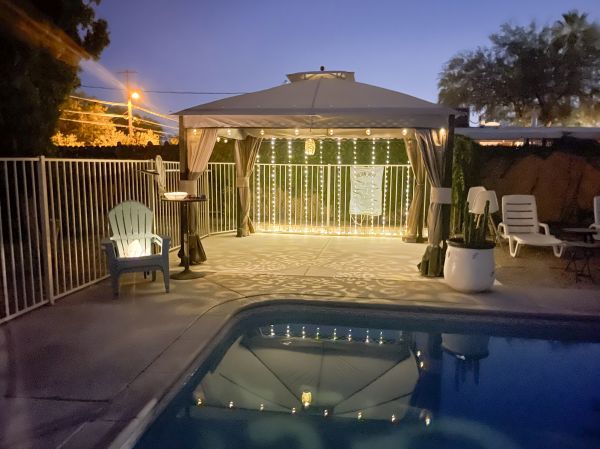 Backyard Pergola Building