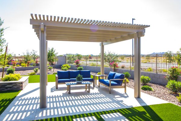 Backyard Pergola Construction