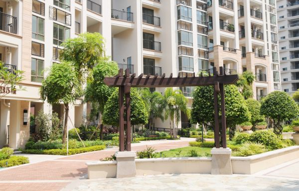 Arched Pergola Installation