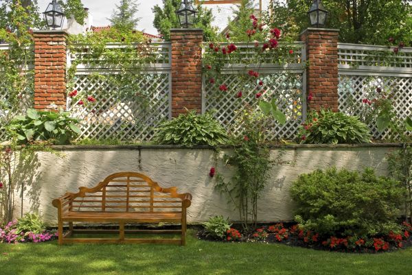Garden Trellis Installation
