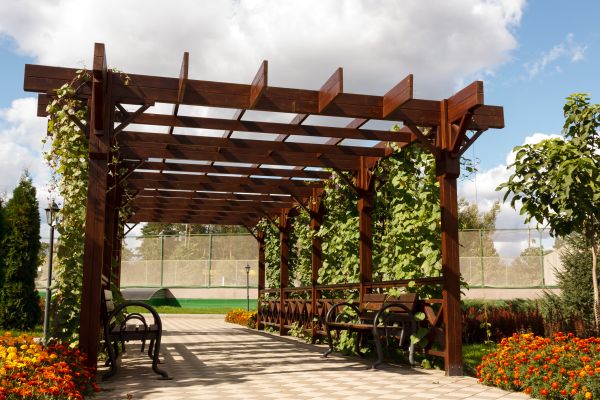 Deck Pergola Installation