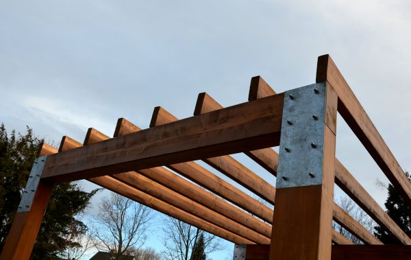 Backyard Pergola Construction