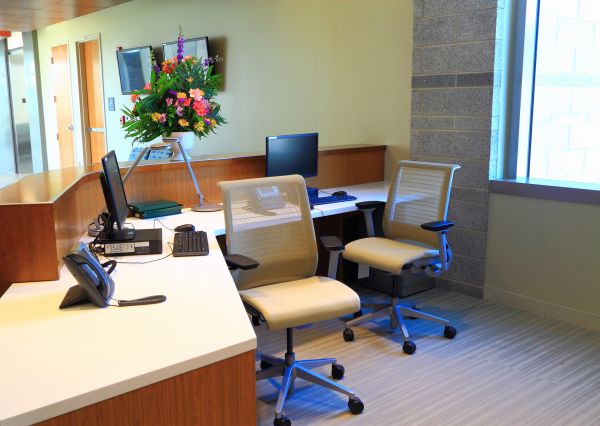 Built In Desk Installation
