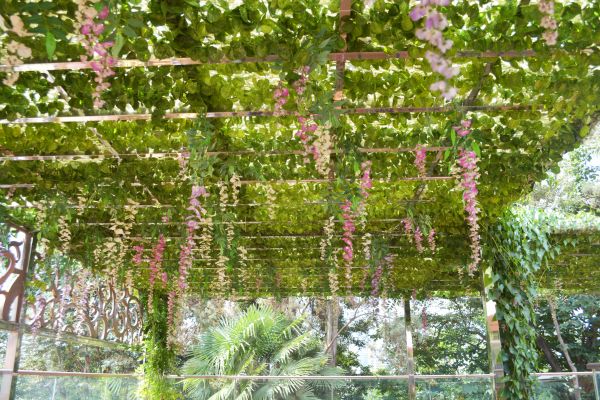 Arbor Bench Installation