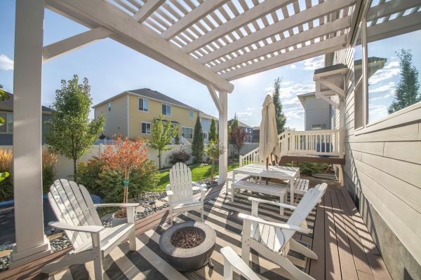 Backyard Pergola Building