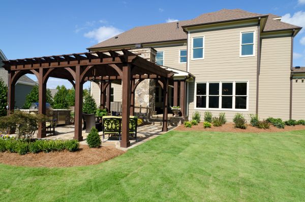 Backyard Pergola Construction