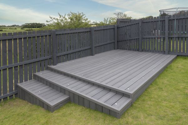 Backyard Deck Construction