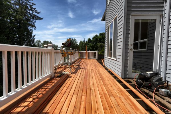 Back Porch Construction