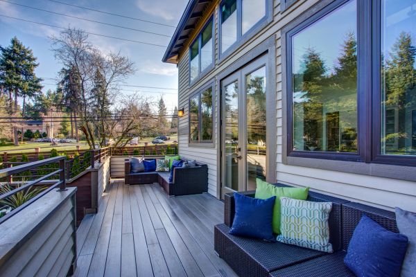 Backyard Deck Construction