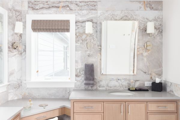 Bathroom Cabinet Installation