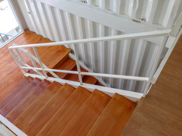 Basement Stair Tread Install