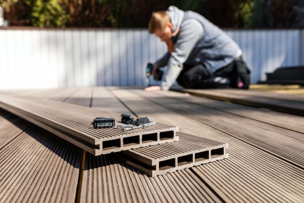 Backyard Deck Installation