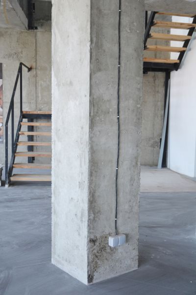 Concrete Column Installation